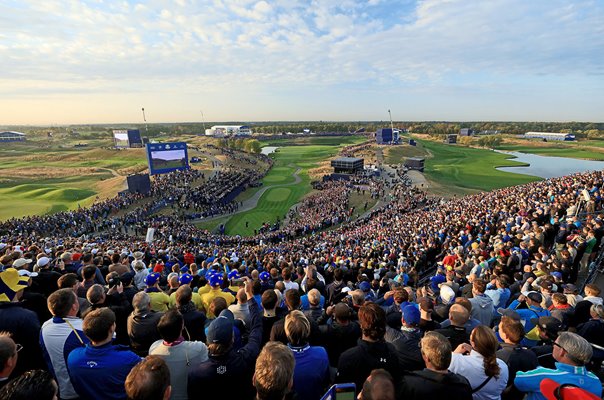 Rory McIlroy Europe 1st Tee Day 1 2018 Ryder Cup 