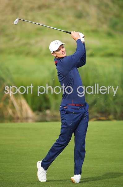 Justin Rose Europe Day 1 Fourballs 2018 Ryder Cup  