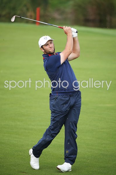 Jon Rahm Europe Day 1 Fourballs 2018 Ryder Cup  