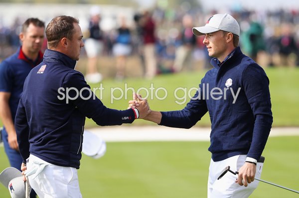 Jordan Spieth & Justin Thomas USA Day 1 2018 Ryder Cup  