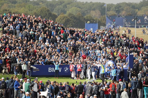 Rickie Fowler USA Day 1 Fourballs Ryder Cup 2018 