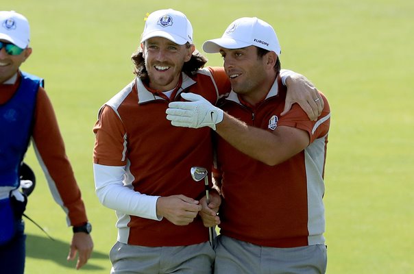 Tommy Fleetwood & Francesco Molinari Europe Ryder Cup 2018