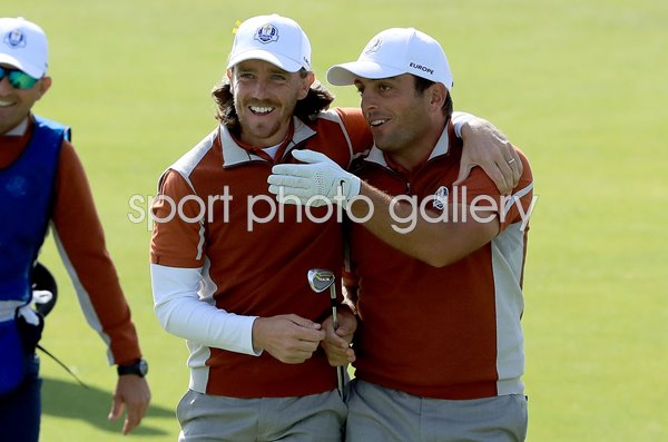 Tommy Fleetwood & Francesco Molinari Europe Ryder Cup 2018