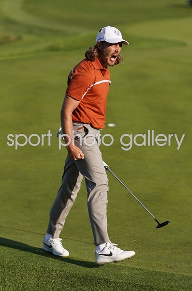 Tommy Fleetwood Europe Foursomes Day 2 Ryder Cup 2018