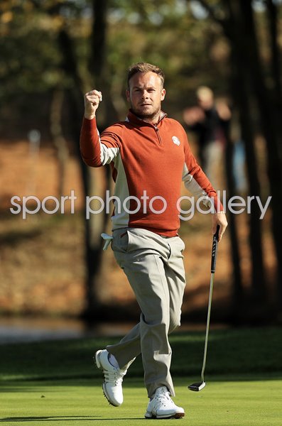 Tyrrell Hatton Europe Fourballs Day 2 2018 Ryder Cup
