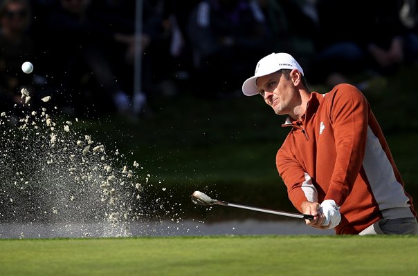 Justin Rose Europe Bunker Foursomes Day 2 2018 Ryder Cup  