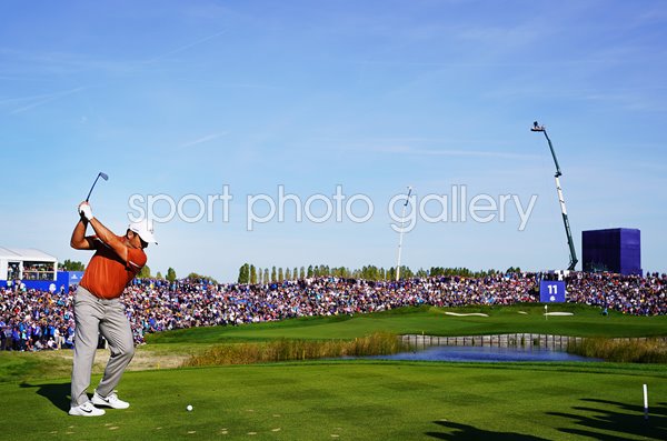Francesco Molinari Europe Foursomes Day 2 Ryder Cup 2018