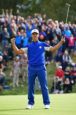 Thorbjorn Olesen Europe beats Jordan Spieth Ryder Cup 2018