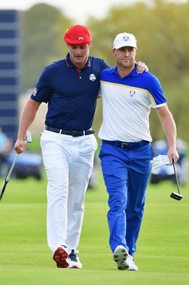 Alex Noren Europe &  Bryson DeChambeau USA 2018 Ryder Cup  