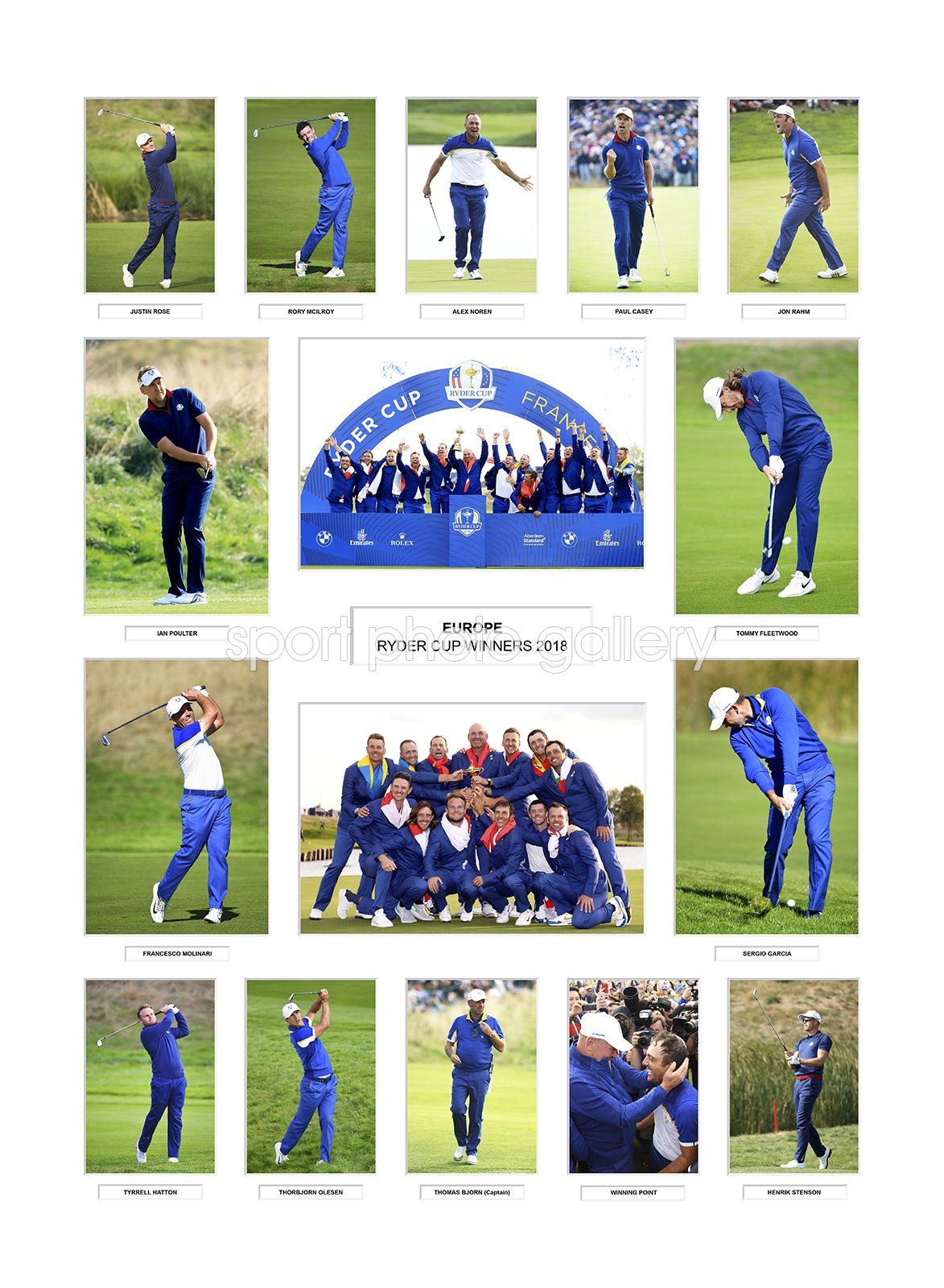 2018 European Ryder Cup Team Special 2018 European Ryder Cup Team Special
