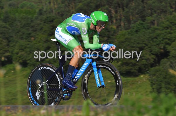 Alejandro Valverde Time Trial Tour of Spain 2018 