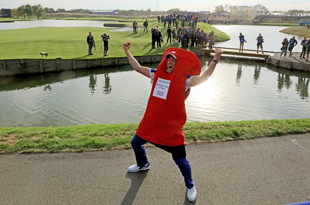 Ian Poulter European Postman Ryder Cup Paris 2018