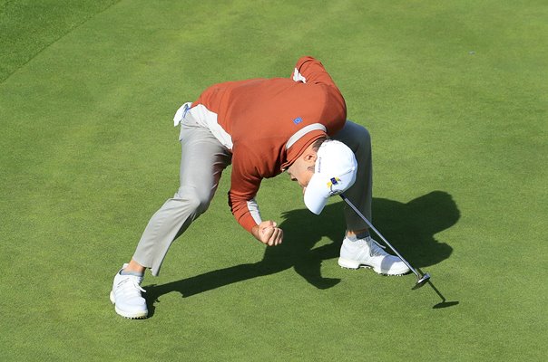 Sergio Garcia Europe 17th Green Day 2 Fourballs Ryder Cup 2018