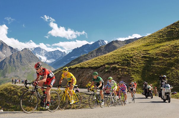 Cadel Evans & Thomas Voeckler Stage 18 Tour de France 2011