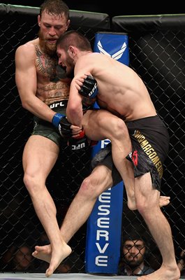 Khabib Nurmagomedov against Conor McGregor UFC Las Vegas 2018