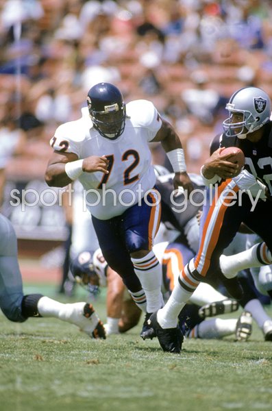 William Perry Chicago Bears v LA Raiders 1991