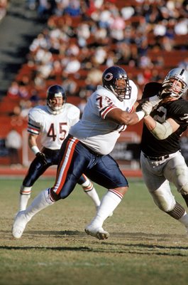 William Perry Chicago Bears v Los Angeles Raiders 1987