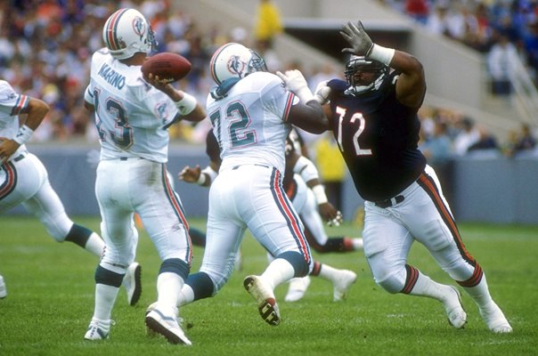 William Perry Chicago Bears v Miami Soldier Field 1992