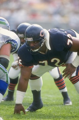 William Perry Chicago Bears v Seattle Soldier Field 1990