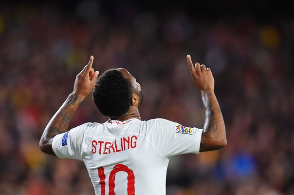 Raheem Sterling England v Spain Nations League Seville 2018