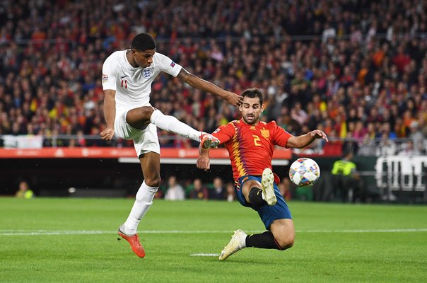 Marcus Rashford England scores v Spain Nations League 2018