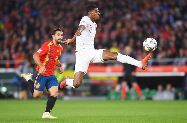 Marcus Rashford England v Spain Nations League 2018