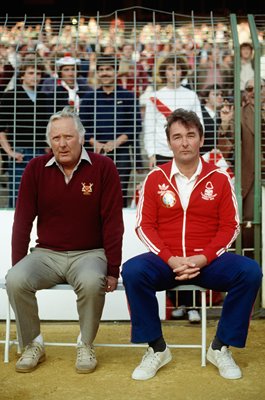 Peter Taylor and Brian Clough 1980 European Cup Final