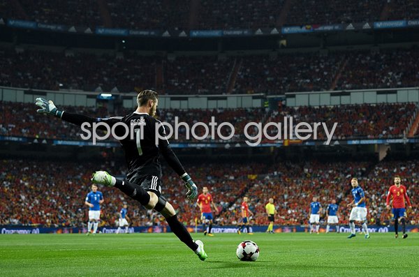 David de Gea Spain Goalkeeper v Italy Bernabeu Madrid 2017