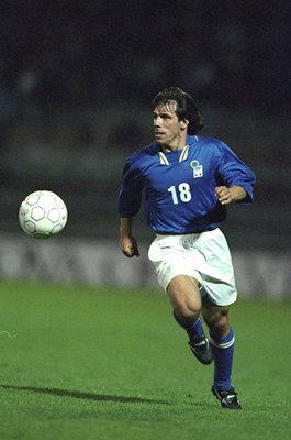 Gianfranco Zola Italy v Georgia Perugia 1996