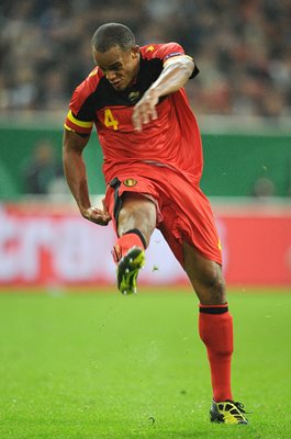 Vincent Kompany Belgium v Germany Euro 2012 Qualifier