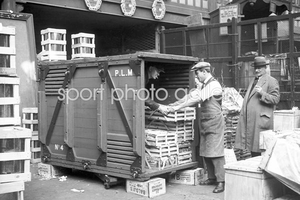 Unloading At Covent Garden