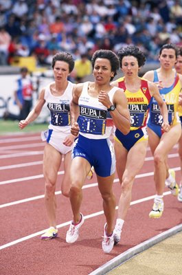 Kelly Holmes Great Britain 1500 metres Birmingham 1994