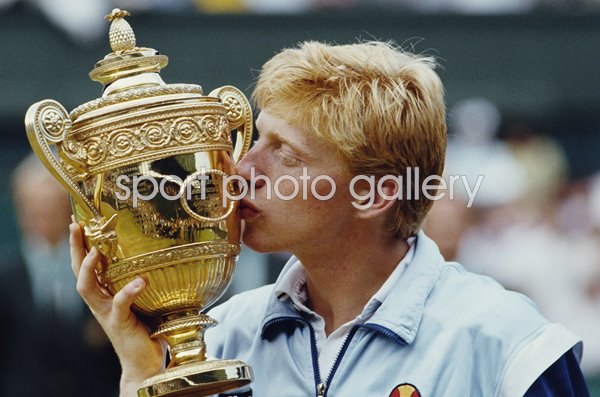 Boris Becker Wimbledon Lawn Tennis Champion 1985