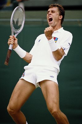 Ivan Lendl Czech v Boris Becker Wimbledon 1989