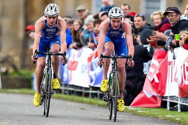 Alistair & Jonathan Brownlee Triathlon Blenheim 2012