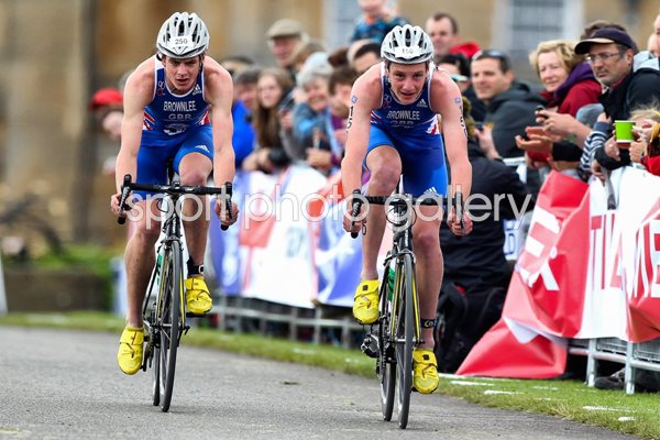 Alistair & Jonathan Brownlee Triathlon Blenheim 2012