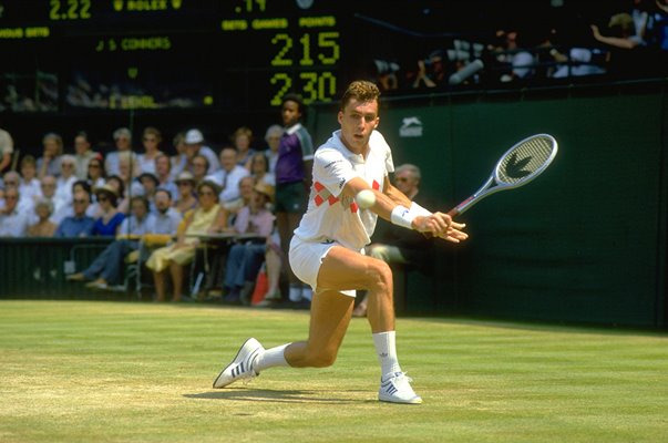 Ivan Lendl Czech Republic v Jimmy Connors Wimbledon 1984