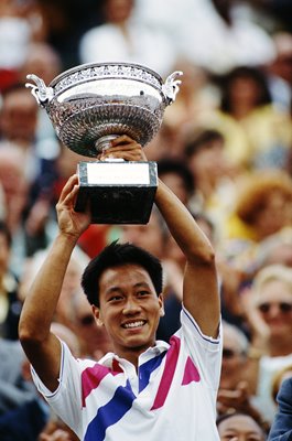 Michael Chang USA French Open Tennis Champion 1989