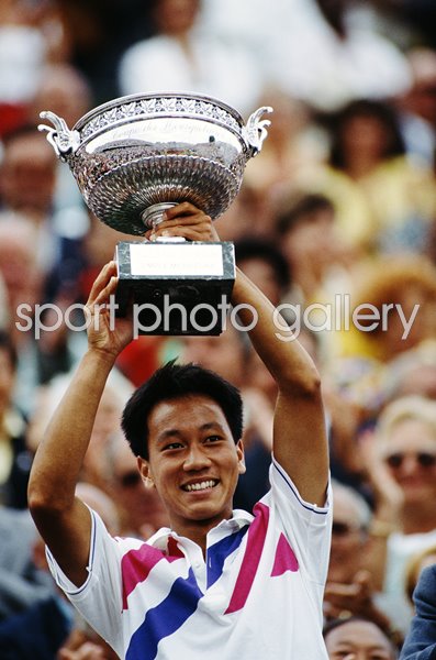 Michael Chang USA French Open Tennis Champion 1989