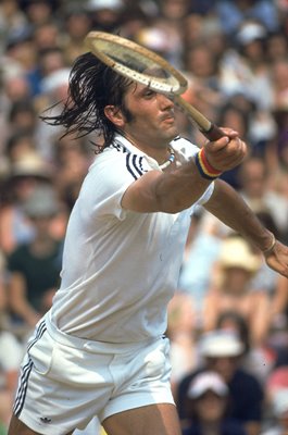 Ilie Nastase Romania Centre Court Wimbledon 1975