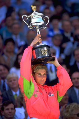 Monica Seles Yugoslavia Australian Open Champion 1992
