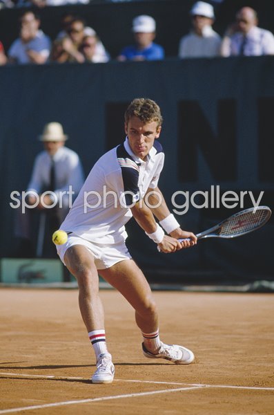 Mats Wilander Sweden v Ivan Lendl French Open 1985
