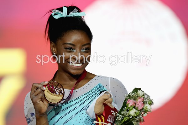 Simone Biles USA World Gymnastics Champion Doha 2018