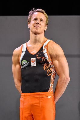 Epke Zonderland Netherlands High Bar Silver Gymnastics Worlds 2017