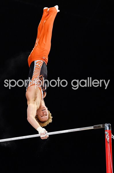 Epke Zonderland Netherlands High Bar Gymnastics Worlds 2017