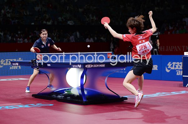 Kasumi Ishikawa Japan v Ho Ching Lee Hong Kong 2014 Worlds
