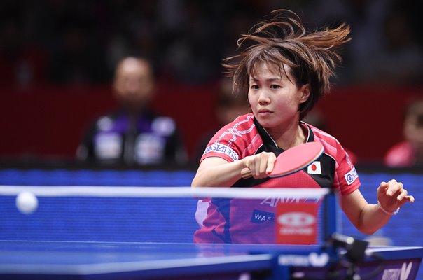 Sayaka Hirano Japan 2014 World Team Table Tennis 