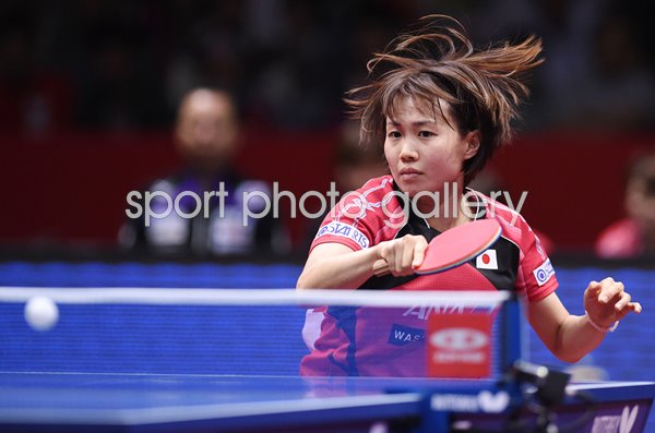 Sayaka Hirano Japan 2014 World Team Table Tennis 