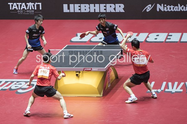 China v Japan Doubles Table Tennis World Championship 2017