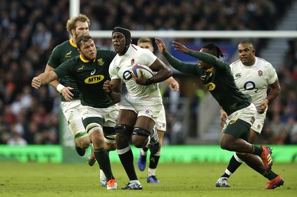 Maro Itoje England v South Africa Twickenham 2018